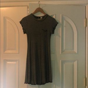 Short Sleeve Stripe Dress